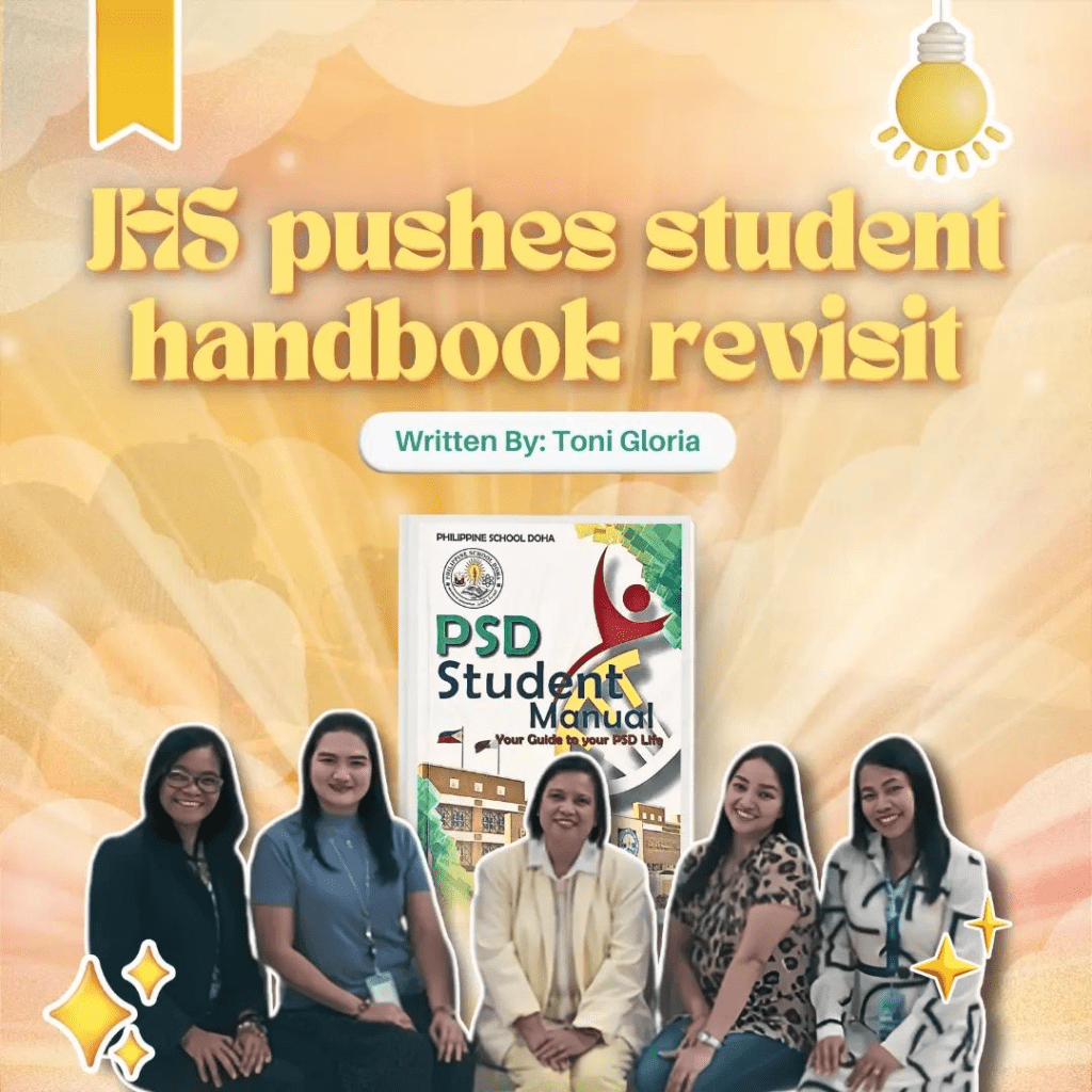 JHS Pushes Student Handbook Revisit - Philippine School Doha